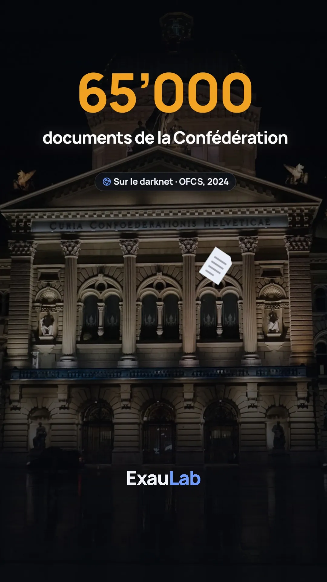 En 2023, Xplain, prestataire informatique de la police fédérale et de la…